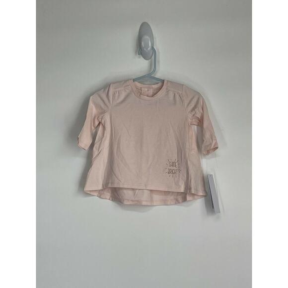 New Perfect Joy Baby Girls Shirt Size 0-3 Month Robeez 3/4 Sleeve Pink Shine - Picture 1 of 4
